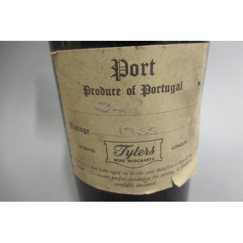 336 - One bottle 1955 Dows vintage port, Tyler's label