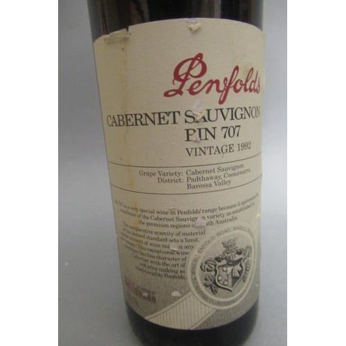 351 - 1 bottle 1992 Penfolds, Bin 707 cabernet sauvignon