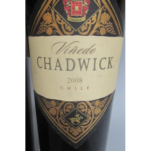 357 - 3 bottles of Chilean wine, comprising 1 2007 Sena by Chadwick, 1 2008 Chadwick Venedo and 1 2007 Don... 