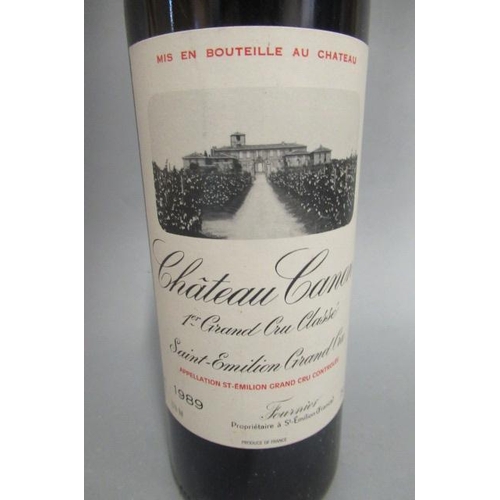 401 - 1 bottle 1989 Chateau Canon, 1er grand cru classe, st. Emilion, Fournier