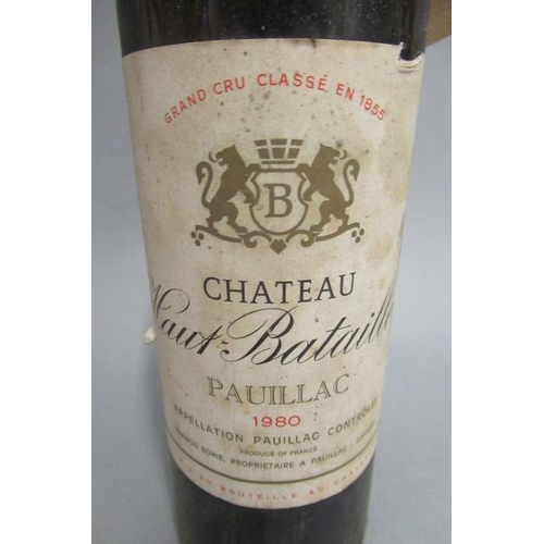 402 - 1 bottle 1980 Chateau Haut-Batailley, grand cru classe, pauillac