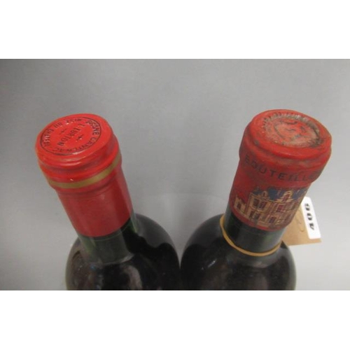 406 - 2 bottles of grand cru classe Margaux, comprising 1 1965 Chateau Malescot St. Exuperey and 1 1983 Ch... 