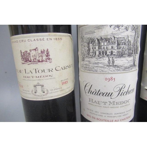 408 - 6 bottles of 1980s vintage Bordeaux, comprising 1 1982 Connetable Talbot, Saint-Julien, 1 1982 Ch, L... 