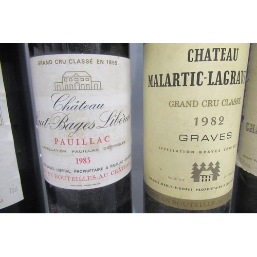 408 - 6 bottles of 1980s vintage Bordeaux, comprising 1 1982 Connetable Talbot, Saint-Julien, 1 1982 Ch, L... 