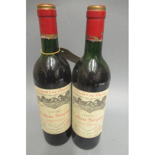 453 - 2 bottles Chateau Calon-Segur, 1985, Saint Estephe, grand cru classe