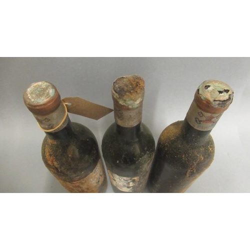 457 - 3 bottles Chateau Clement, 1961, grand cru