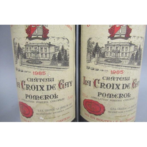 468 - 2 bottles Chateau La Croix de Gay, 1985, pomerol, grand vin