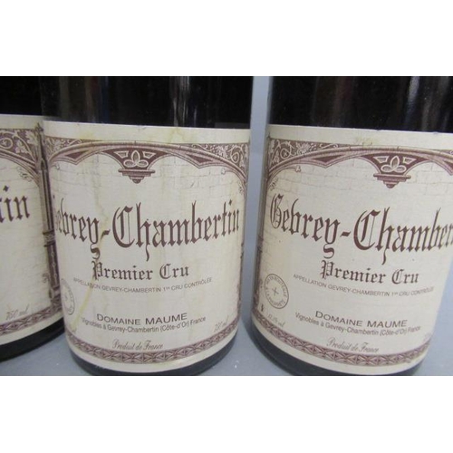 564 - 3 bottles Gevrey-Chambertin, 2006, Domaine Maume, premier cru