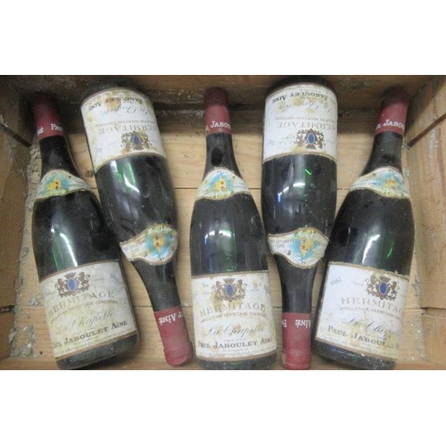 570 - 5 bottles La Chapelle Hermitage, 1982, Paul Jaboulet