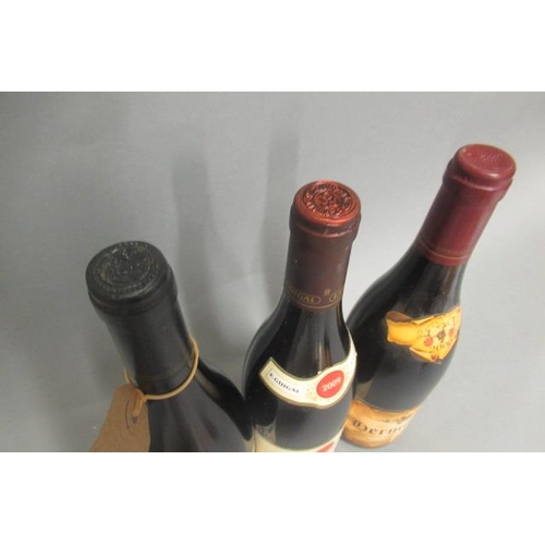 574 - 3 bottles of Rhone, comprising 1 bottle Cote-Rotie, 2009, Brune et Blonde de Guigau, 1 bottle Cote-R... 