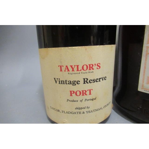 59 - 1 boxed Bisquit VSOP fine champagne cognac, together with 1 bottle Taylor's vintage reserve port (2)