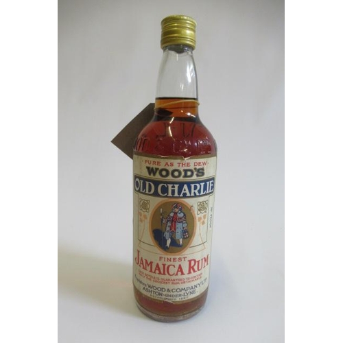 61 - 1 bottle Old Charlie Finest Jamaica Rum, Wood & Company Ltd.