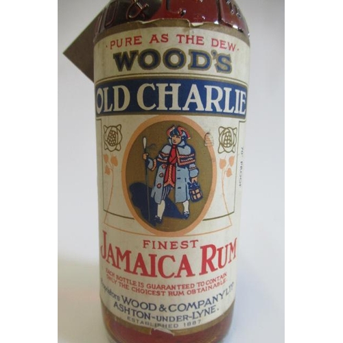 61 - 1 bottle Old Charlie Finest Jamaica Rum, Wood & Company Ltd.