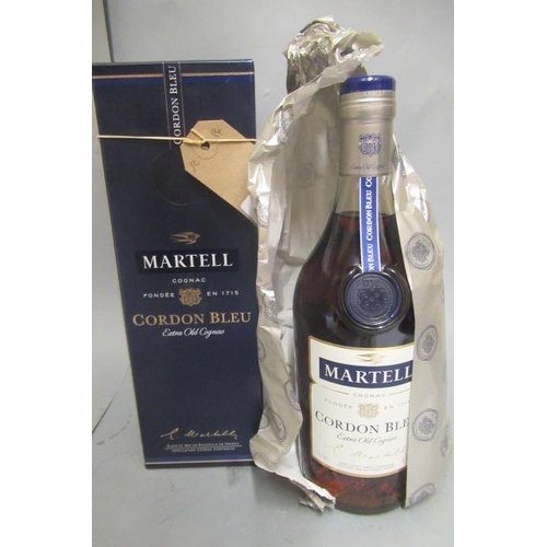 75 - 1 bottle Martell Cordon Bleu Extra Old cognac, boxed