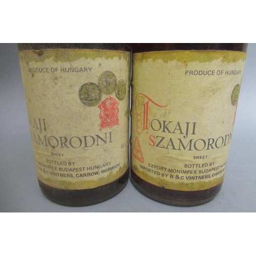 76 - 2 bottles 1975 Tokaji Szamorodni