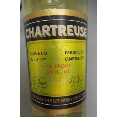 79 - 1 bottle Yellow Chartreuse, 75° proof, Garnier