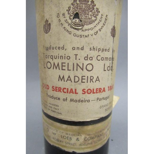 84 - 1 bottle 1861 Lomelino Ldo Madeira, old Sercial solera