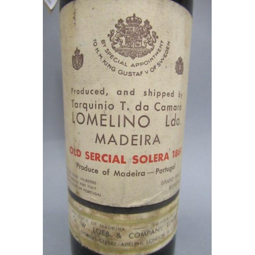 85 - 1 bottle 1861 Lomelino Ldo Madeira, old sercial solera