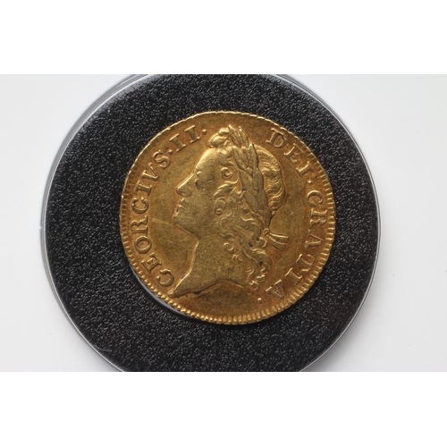 319 - A GEORGE II GOLD GUINEA, 1736, VF, in Royal Mint sealed case with certificate (Est. plus 17.5% premi... 