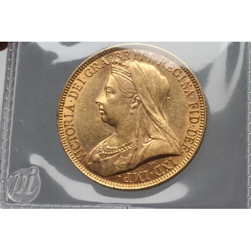 324 - A VICTORIA GOLD £2, 1893, 16g (Est. plus 17.5% premium)