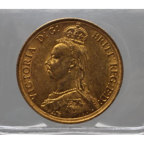 326 - A VICTORIA GOLD JH £2, 1887, 16g (Est. plus 17.5% premium)