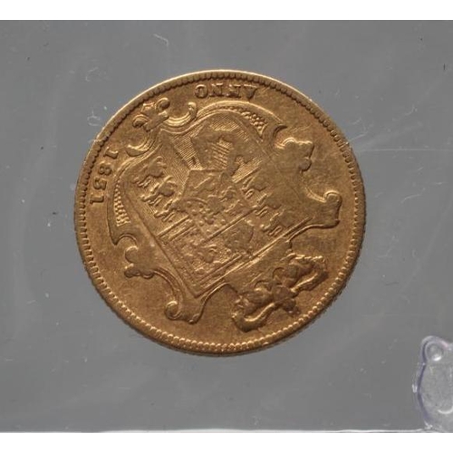 328 - A GEORGE IV SHIELD BACK SOVEREIGN, 1831, 7.8g (Est. plus 17.5% premium)