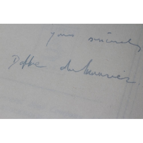 556 - A SIGNED COPY OF FRENCHMAN'S CREEK by Daphne du Maurier, The Continental Book Company 1942 signed in... 