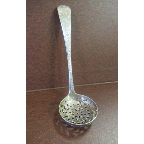 274 - SILVER SIFTER SPOON