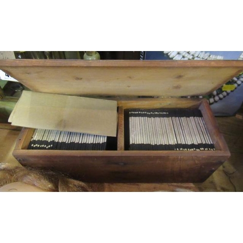 50 - BOX OF LANTERN SLIDES