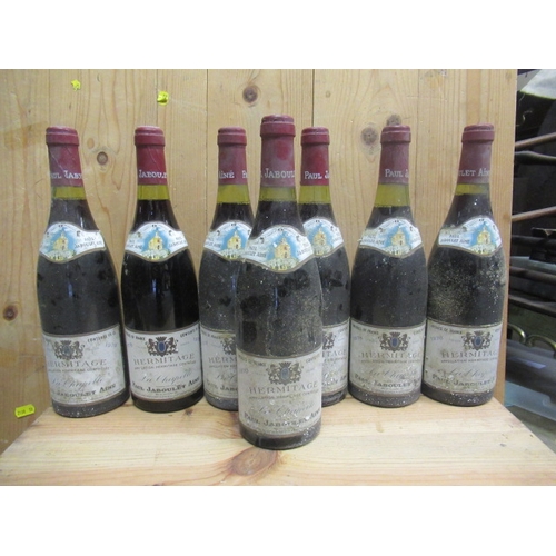 571 - 7 bottles La Chapelle Hermitage, 1978, Paul Jaboulet