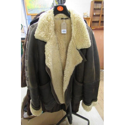 439 - SHEEPSKIN FLYING JACKET