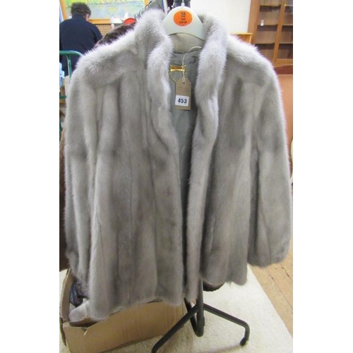 453 - ROSS GREY MINK JACKET