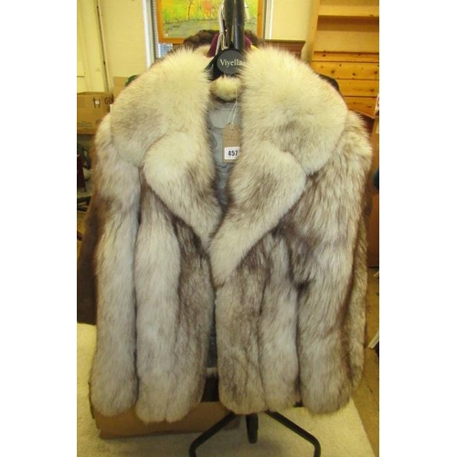 457 - FOX FUR JACKET