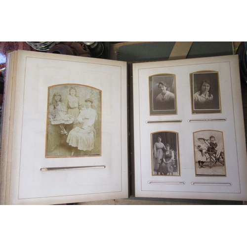 497 - VINTAGE PHOTO ALBUM  SCROLL AND TAPESTRY