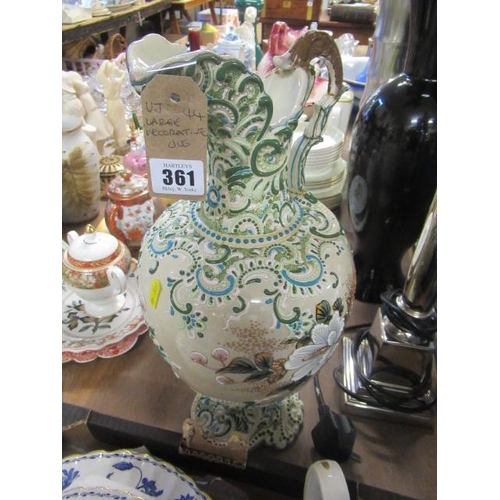 361 - LARGE DECORATIVE JUG