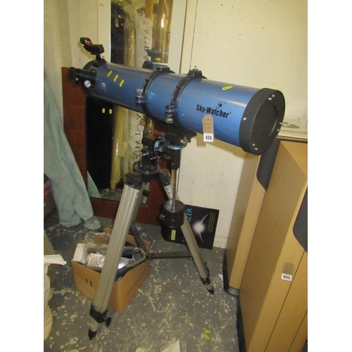 436 - MARK SUTOV SKY WATCHER TELESCOPE AND ACCESSORIES