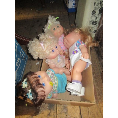 538 - FOUR CABBAGE PATCH DOLLS