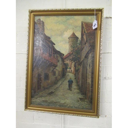 702 - SIGNED OIL ON CANVAS BY ELIAS MALLINGAU BANCROFT RCA