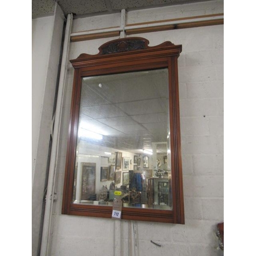 712 - MAHOGANY MIRROR