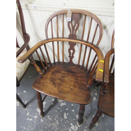 758 - WINDSOR CHAIR