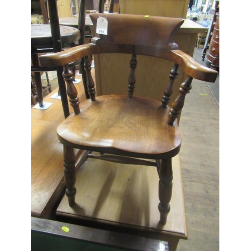 772 - CHILDS MAHOGANY CHAIR