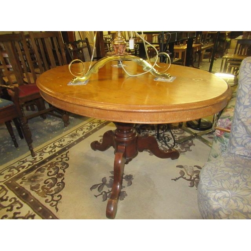 790 - OVAL TILT TOP TABLE