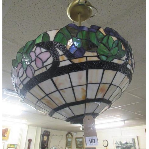 167 - TIFFANY STYLE LAMP