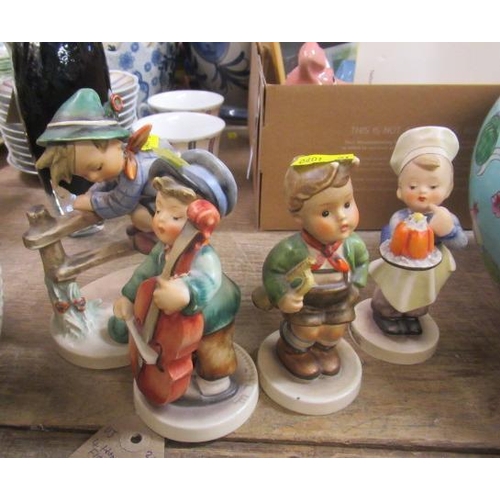 62 - FOUR HUMMEL FIGURES