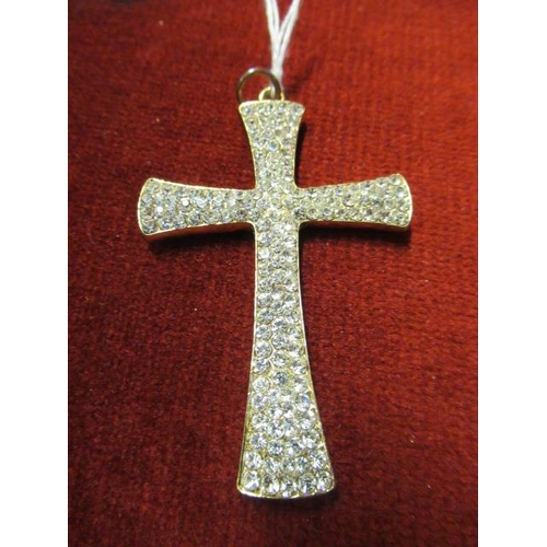 189 - PASTE CROSS PENDANT