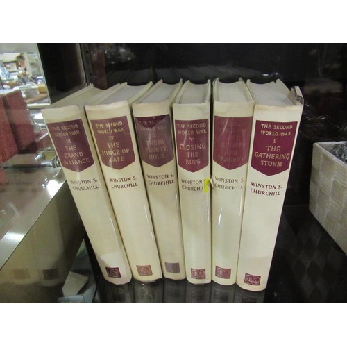 232 - SIX WINSTON CHURCHILL VOLUMES