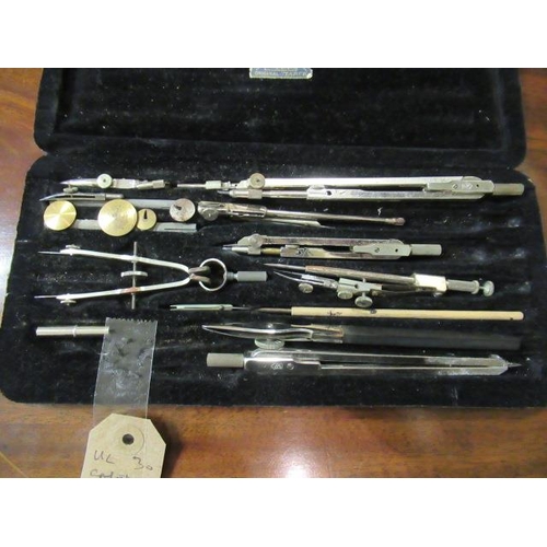 236 - CASED DRAWING INSTRUMENTS