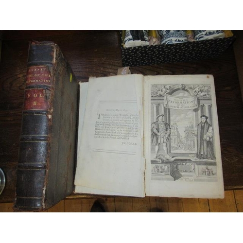 338 - TWO VOLUMES OF BURNETS HISTORY OF REFORMATION