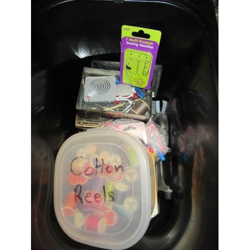 355 - BOX OF SEWING ITEMS