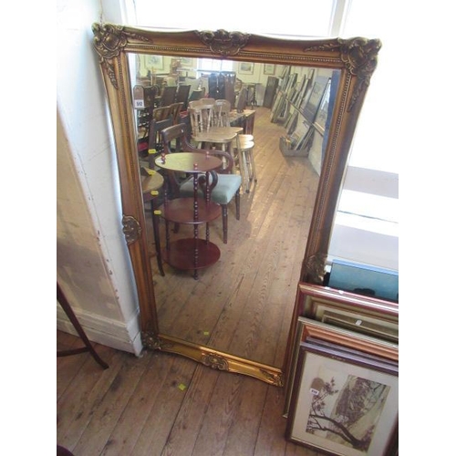 512 - LARGE GILT FRAMED MIRROR